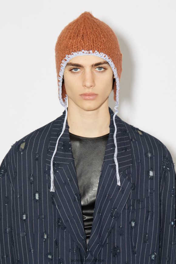 Acne Studios dressjakke i oversize passform N2PP4F958 klær marinen