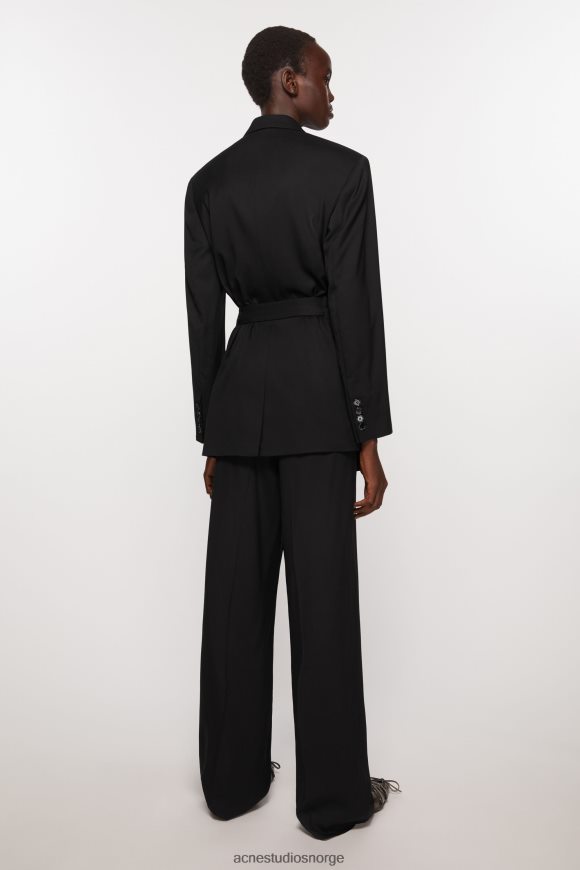 Acne Studios dressjakke med avslappet passform N2PP4F120 klær svart