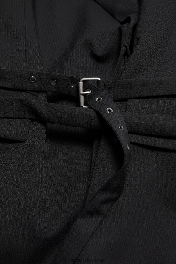 Acne Studios dressjakke med avslappet passform N2PP4F120 klær svart