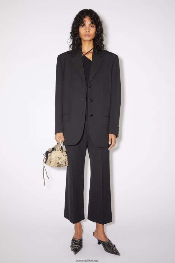 Acne Studios dressjakke med avslappet passform N2PP4F137 klær svart