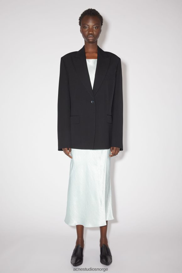 Acne Studios dressjakke med avslappet passform N2PP4F409 klær svart
