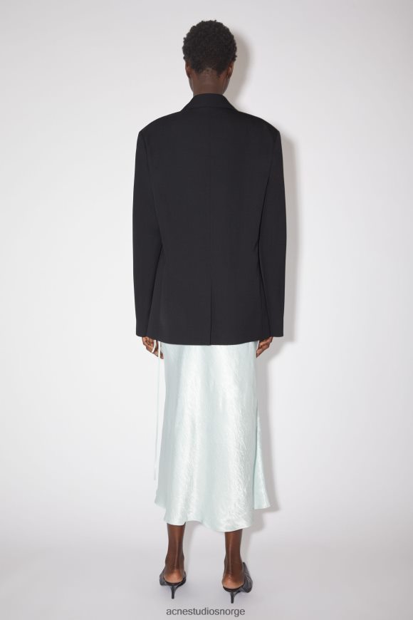 Acne Studios dressjakke med avslappet passform N2PP4F409 klær svart