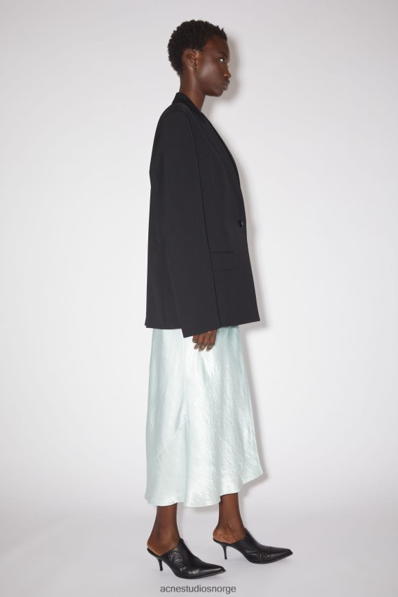 Acne Studios dressjakke med avslappet passform N2PP4F409 klær svart