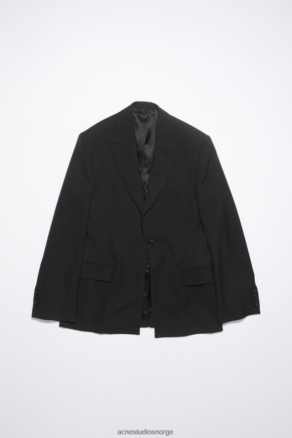 Acne Studios dressjakke med normal passform N2PP4F130 klær svart