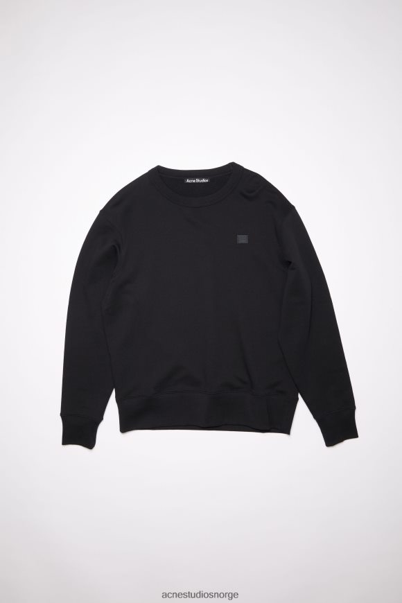 Acne Studios genser med rund hals - normal passform unisex N2PP4F433 klær svart
