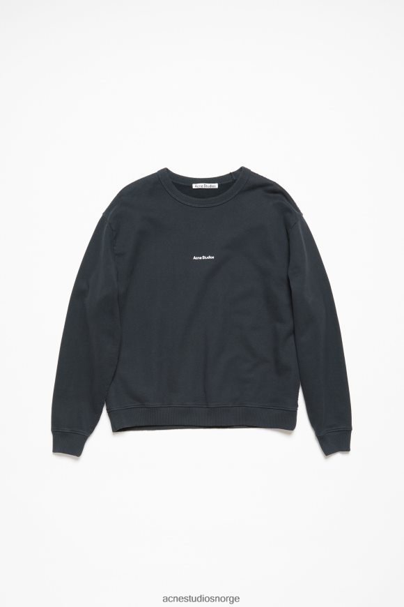 Acne Studios genser med stempellogo N2PP4F149 klær svart