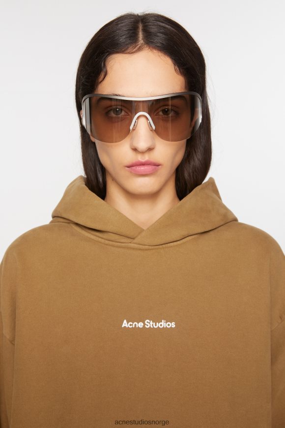Acne Studios hettegenser N2PP4F140 klær gjørme beige