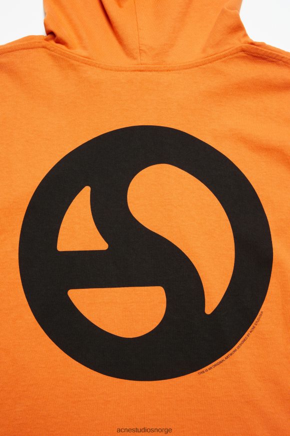 Acne Studios hettegenser N2PP4F966 klær skarp oransje