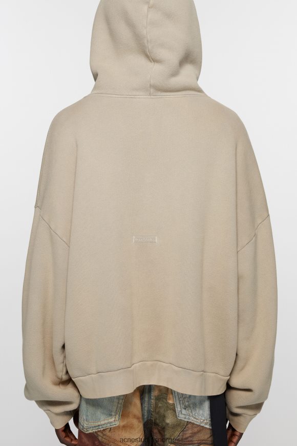 Acne Studios hettegenser N2PP4F969 klær betong grå
