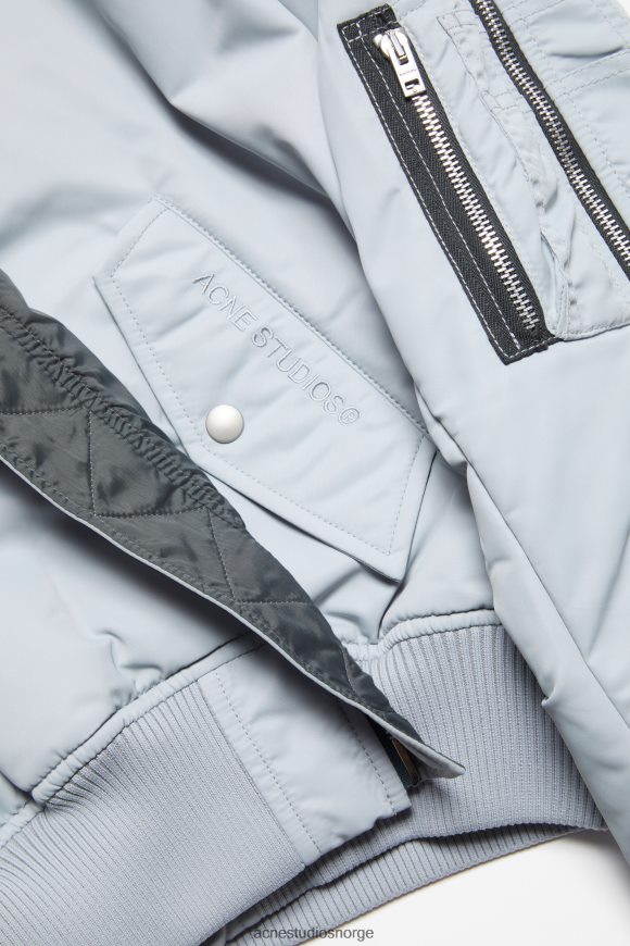 Acne Studios bomberjakke N2PP4F17 klær pulver blå