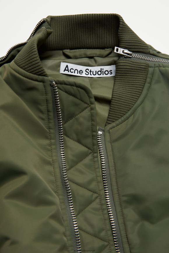 Acne Studios bomberjakke N2PP4F18 klær jegergrønn