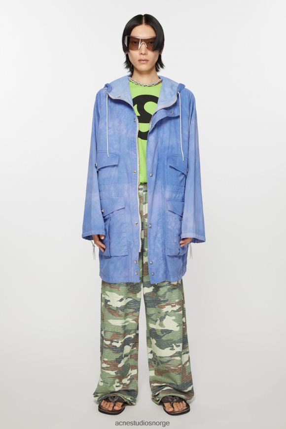 Acne Studios hettejakke N2PP4F890 klær søt blå