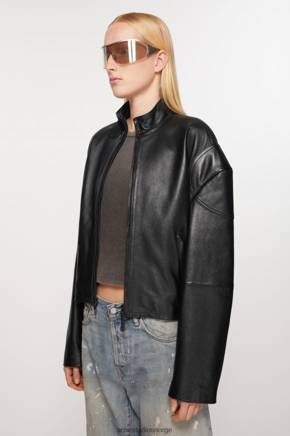 Acne Studios skinnjakke N2PP4F14 klær svart