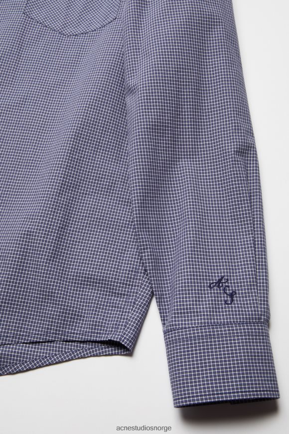Acne Studios langermet skjorte N2PP4F987 klær marinen