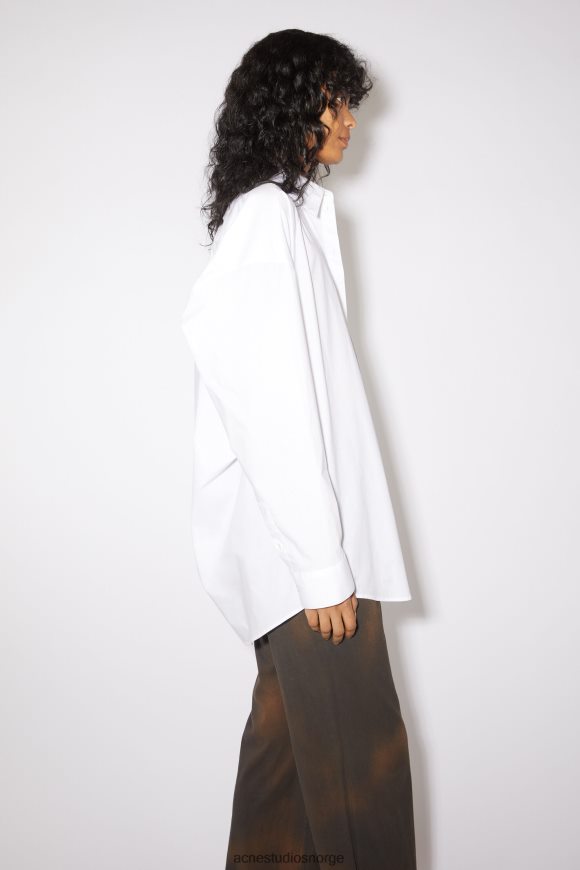 Acne Studios skjorte med knapper N2PP4F186 klær hvit