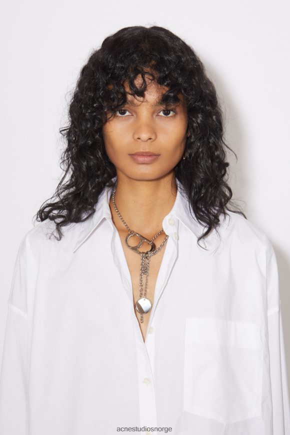 Acne Studios skjorte med knapper N2PP4F186 klær hvit