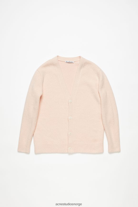 Acne Studios cardigan ullblanding N2PP4F1104 klær lyserosa