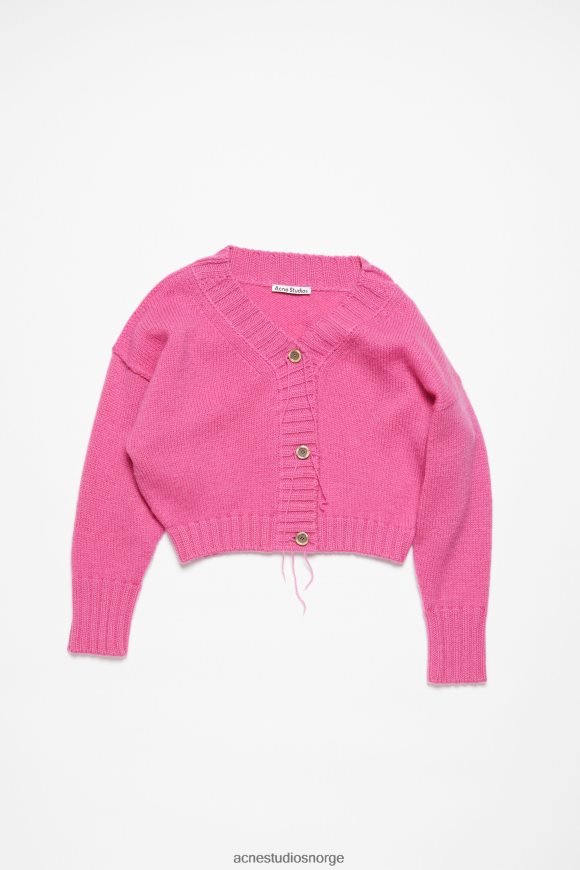 Acne Studios strikket cardigan N2PP4F77 klær rosa
