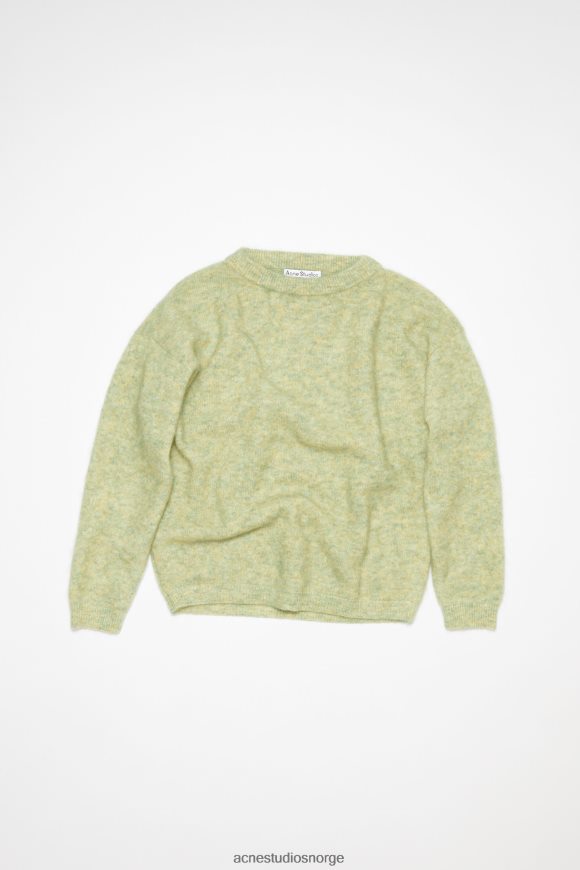 Acne Studios ull mohair genser N2PP4F102 klær pistasjgrønn