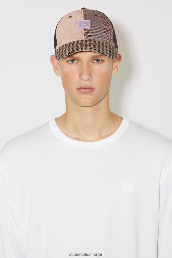 Acne Studios langermet t-skjorte - normal passform unisex N2PP4F1025 klær optikk hvit