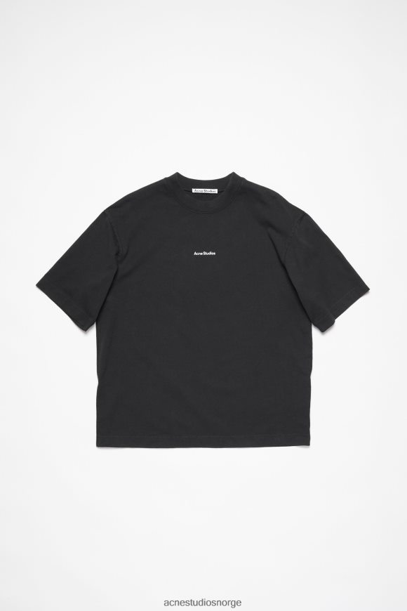 Acne Studios logo t-skjorte N2PP4F1018 klær svart