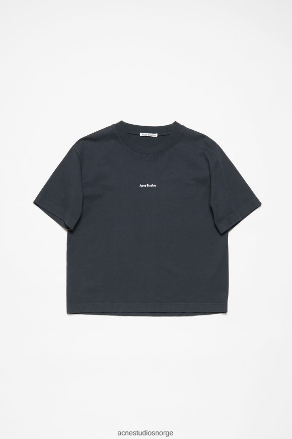 Acne Studios logo t-skjorte N2PP4F202 klær svart
