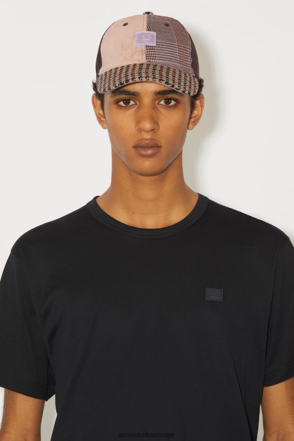 Acne Studios t-skjorte med rund hals - unisex med normal passform N2PP4F1024 klær svart