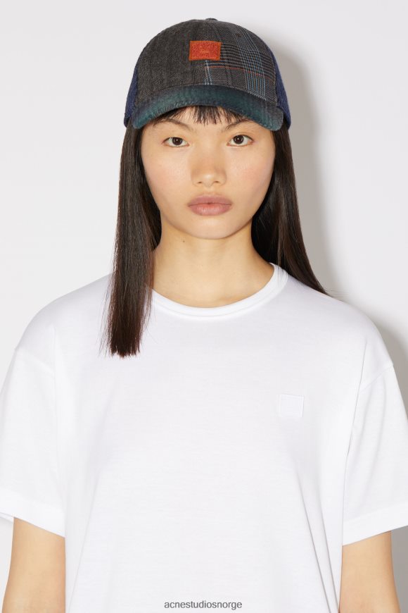 Acne Studios t-skjorte med rund hals - unisex med normal passform N2PP4F205 klær optikk hvit