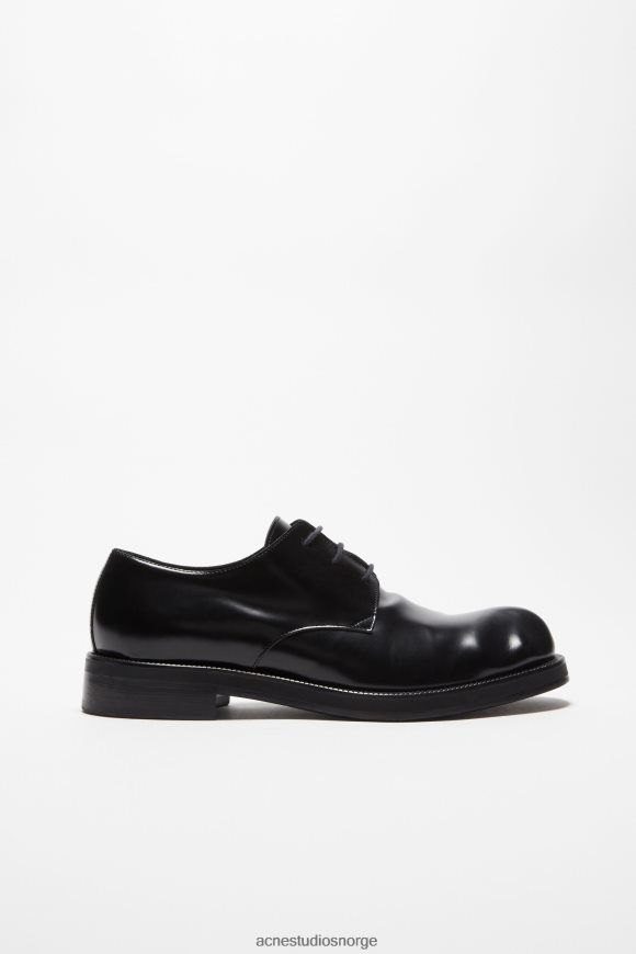 Acne Studios derbysko i skinn N2PP4F1221 fottøy svart