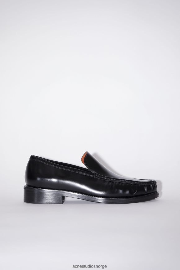 Acne Studios loafers i skinn N2PP4F1218 fottøy svart