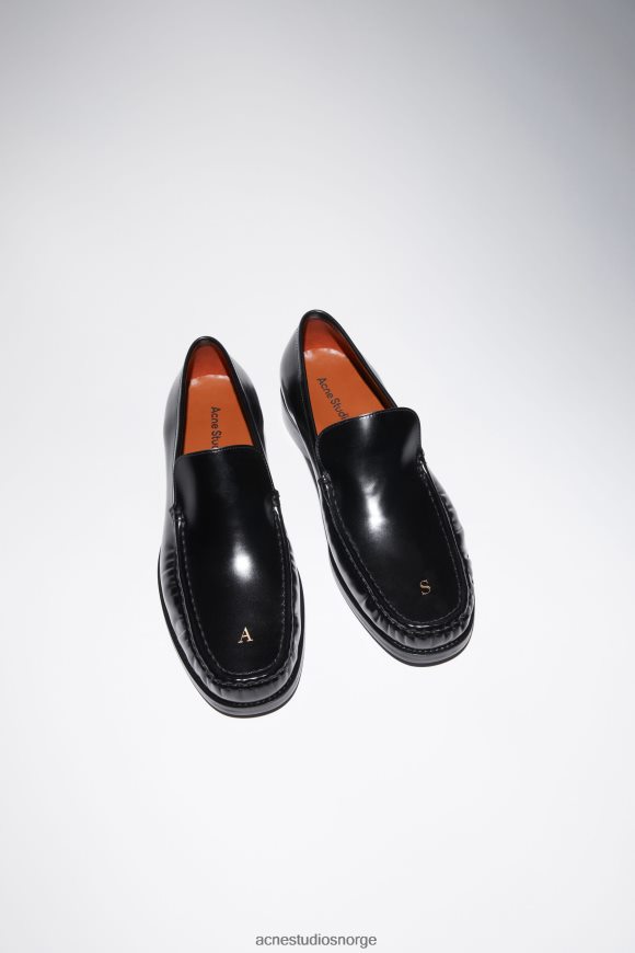 Acne Studios loafers i skinn N2PP4F1218 fottøy svart