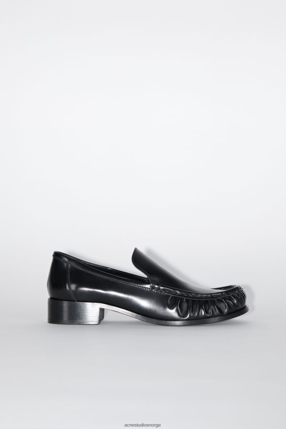 Acne Studios loafers i skinn N2PP4F491 fottøy svart