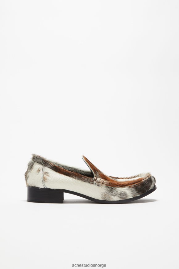 Acne Studios loafers i skinn N2PP4F634 fottøy multi brun