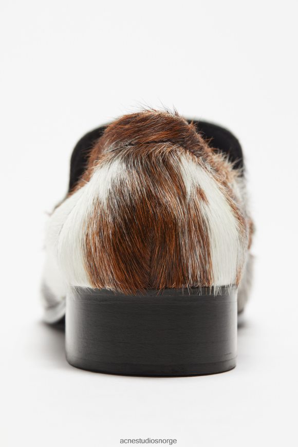 Acne Studios loafers i skinn N2PP4F634 fottøy multi brun