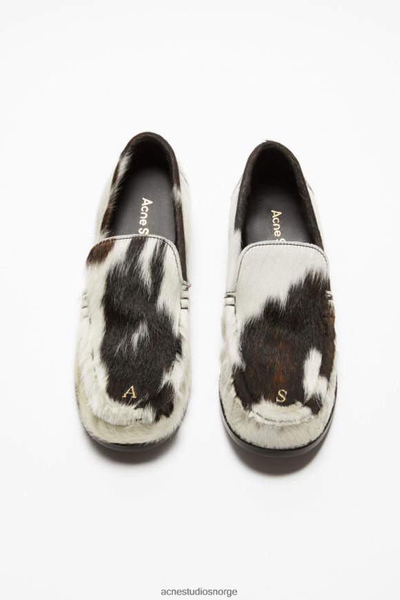 Acne Studios loafers i skinn N2PP4F634 fottøy multi brun