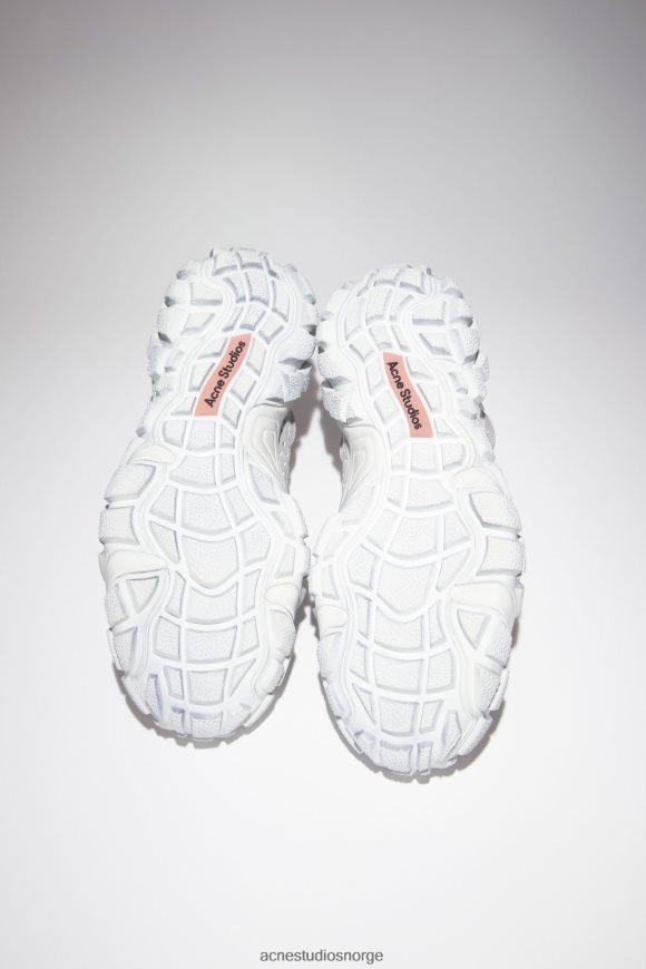 Acne Studios chunky mesh joggesko N2PP4F1226 fottøy hvit