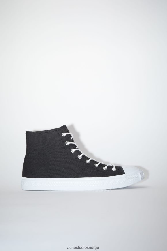 Acne Studios høye sneakers N2PP4F1220 fottøy svart/off white