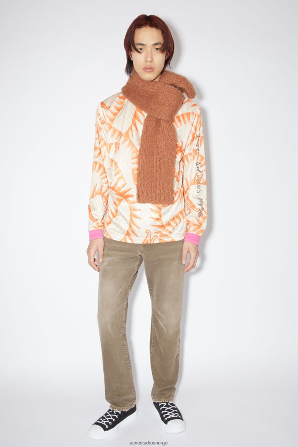 Acne Studios høye sneakers N2PP4F1220 fottøy svart/off white