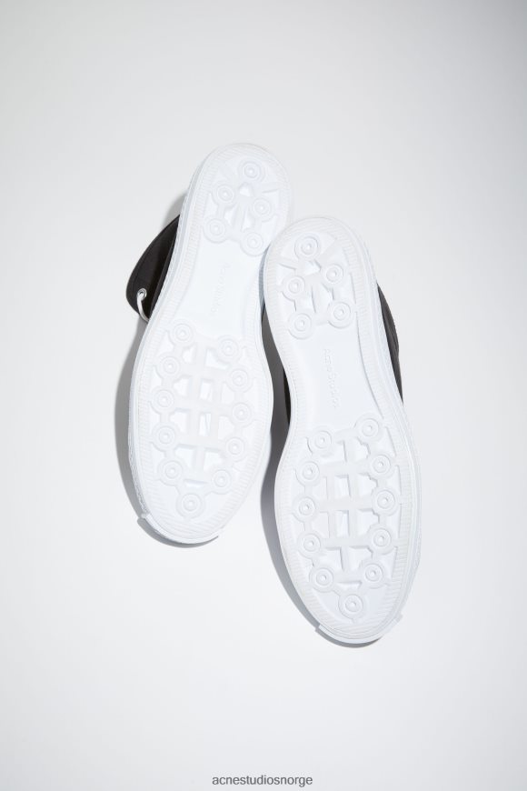 Acne Studios høye sneakers N2PP4F1220 fottøy svart/off white