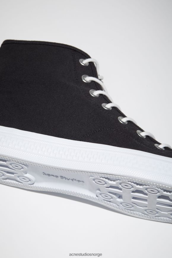 Acne Studios høye sneakers N2PP4F1220 fottøy svart/off white