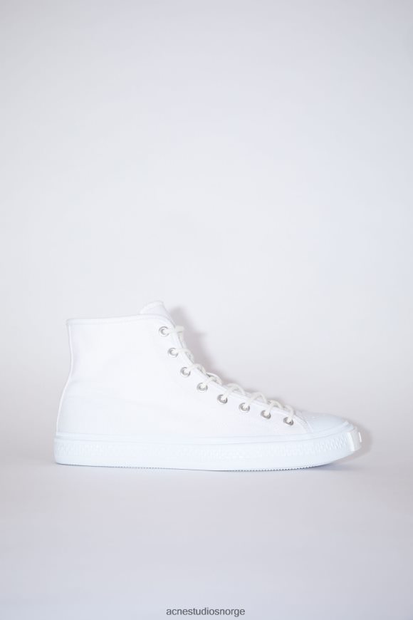 Acne Studios høye sneakers N2PP4F1227 fottøy optikk hvit