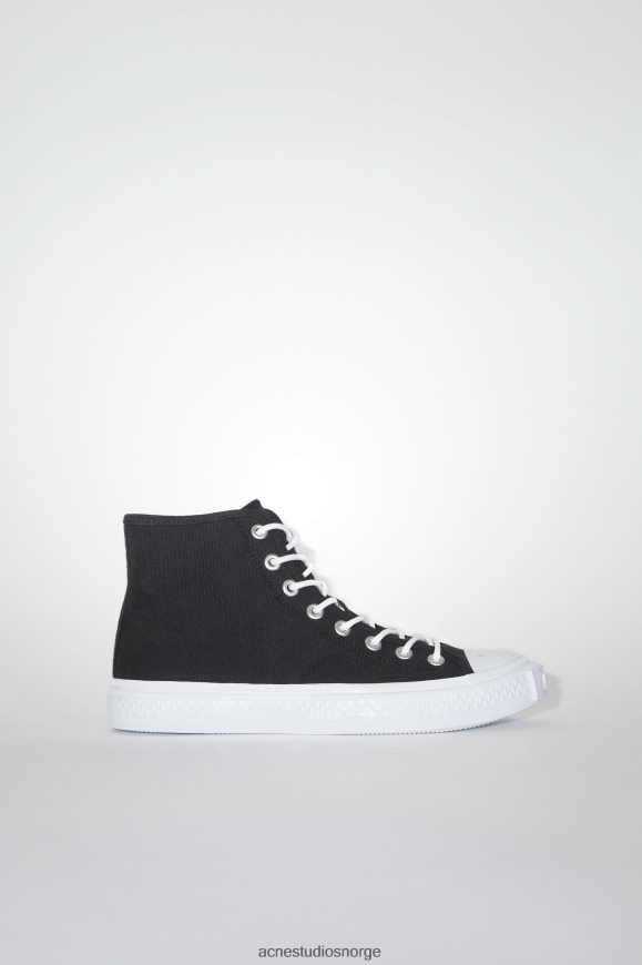 Acne Studios høye sneakers N2PP4F485 fottøy svart/off white
