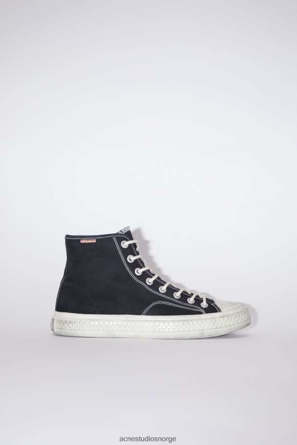 Acne Studios høye sneakers N2PP4F514 fottøy svart/off white