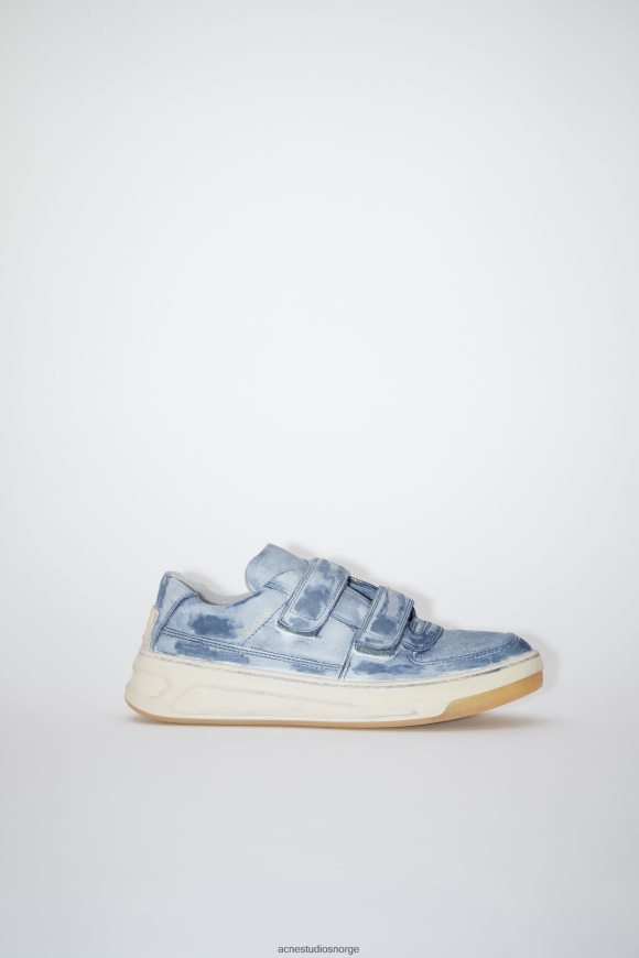 Acne Studios joggesko med borrelås N2PP4F543 fottøy midnatt blå