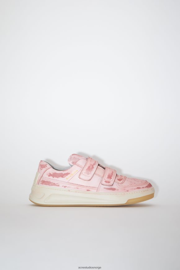 Acne Studios joggesko med borrelås N2PP4F733 fottøy antikk rosa