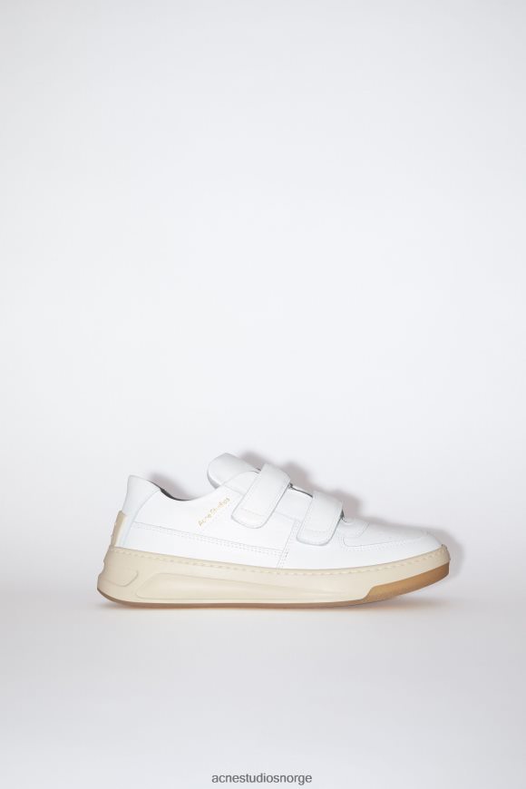 Acne Studios joggesko med borrelås N2PP4F833 fottøy hvit