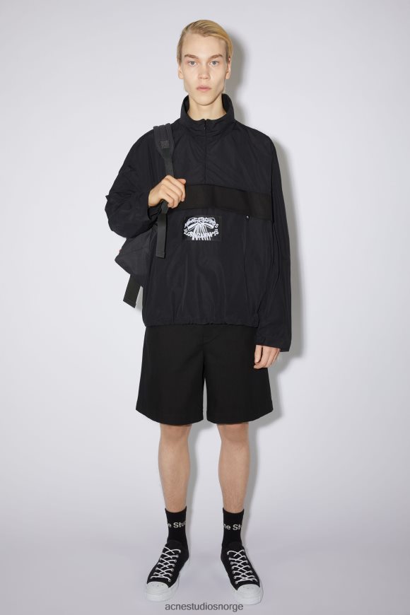 Acne Studios lave joggesko N2PP4F1219 fottøy svart/off white