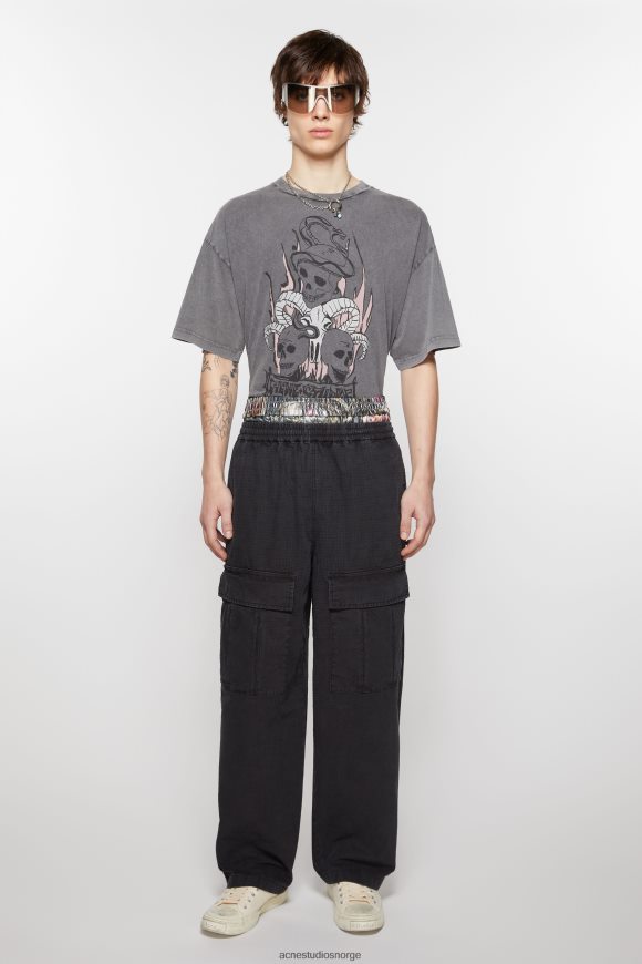 Acne Studios lave joggesko N2PP4F1222 fottøy off white