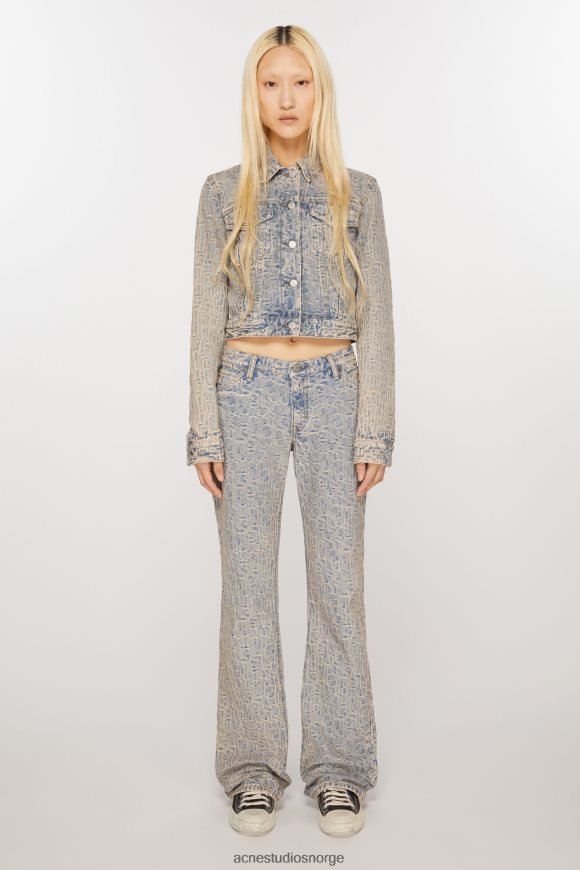 Acne Studios lave joggesko N2PP4F528 fottøy svart/off white