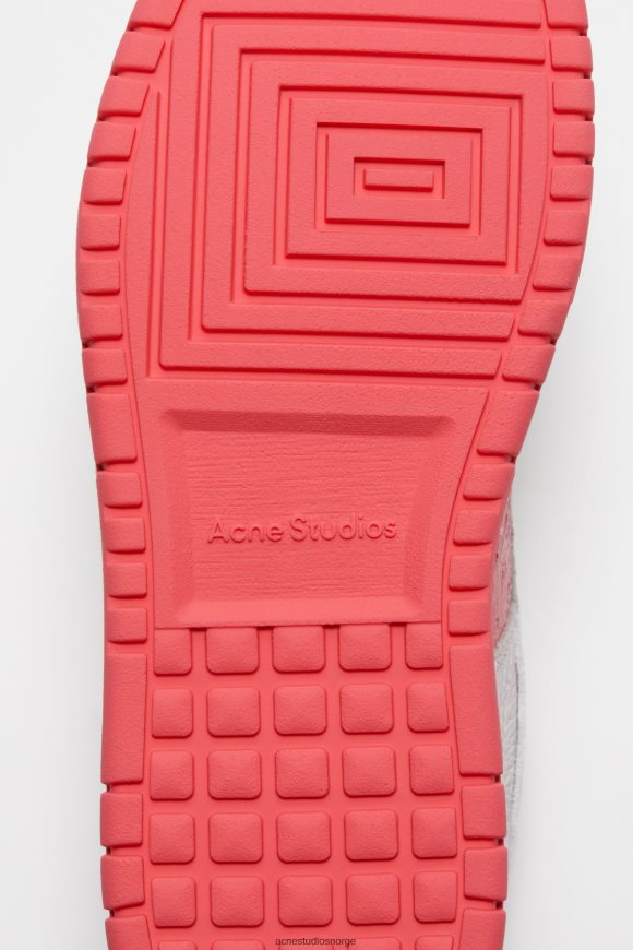 Acne Studios lave joggesko N2PP4F799 fottøy hvit/elektrisk rosa